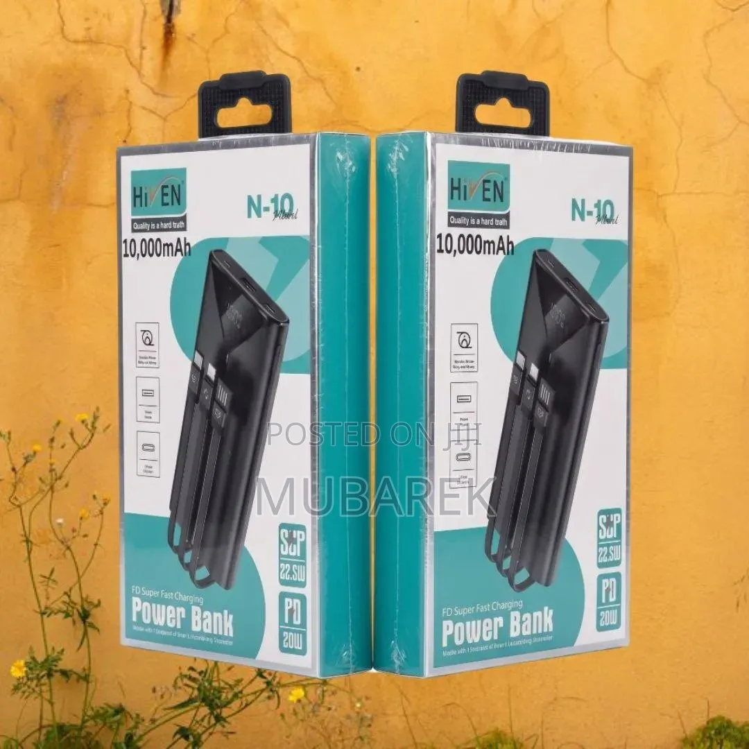 22.5W Fast Power Bank | باور بانك شحن سريع