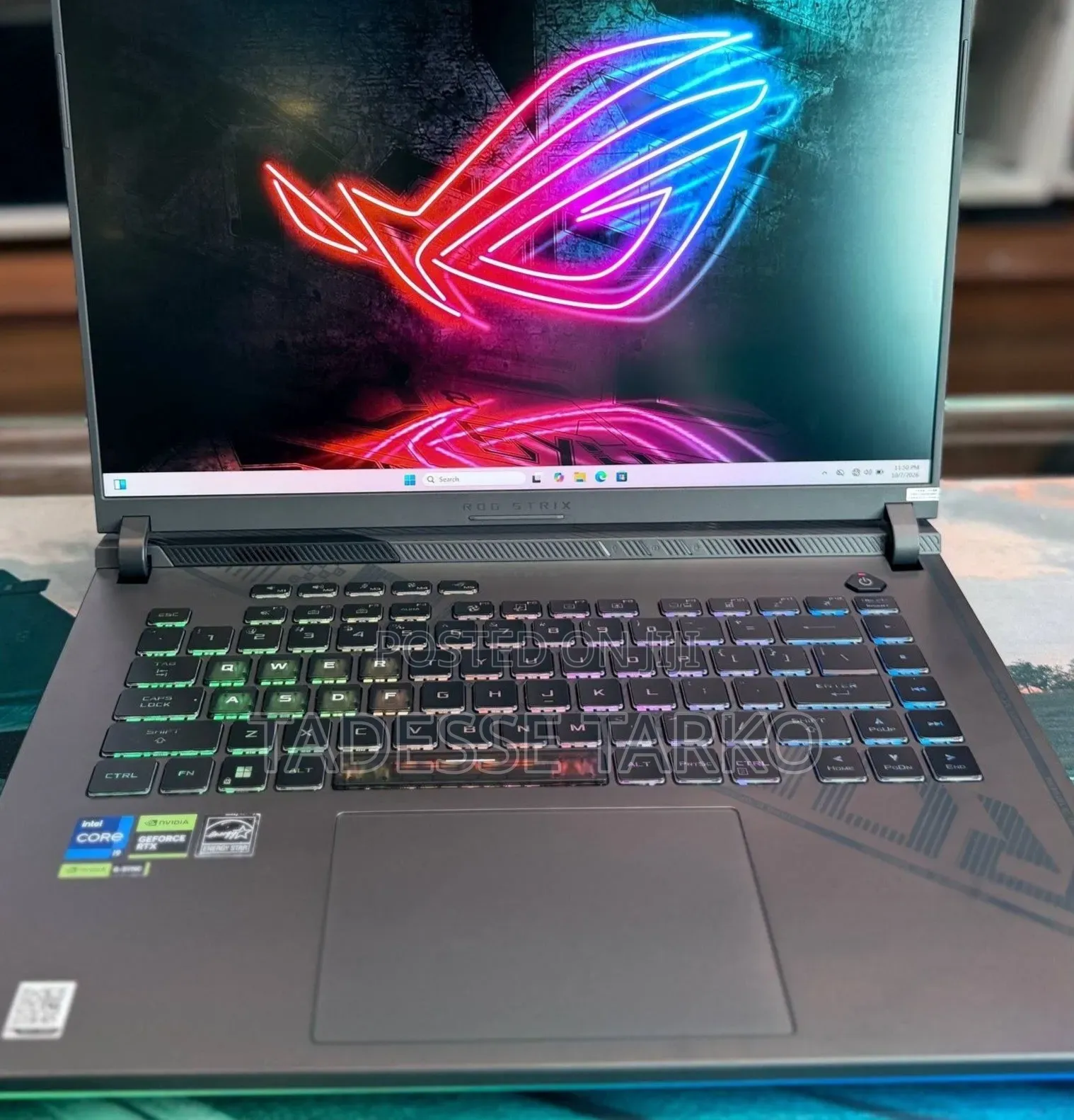 New Laptop Asus ROG Strix G16 G614 16GB Intel Core i9 SSD 1T