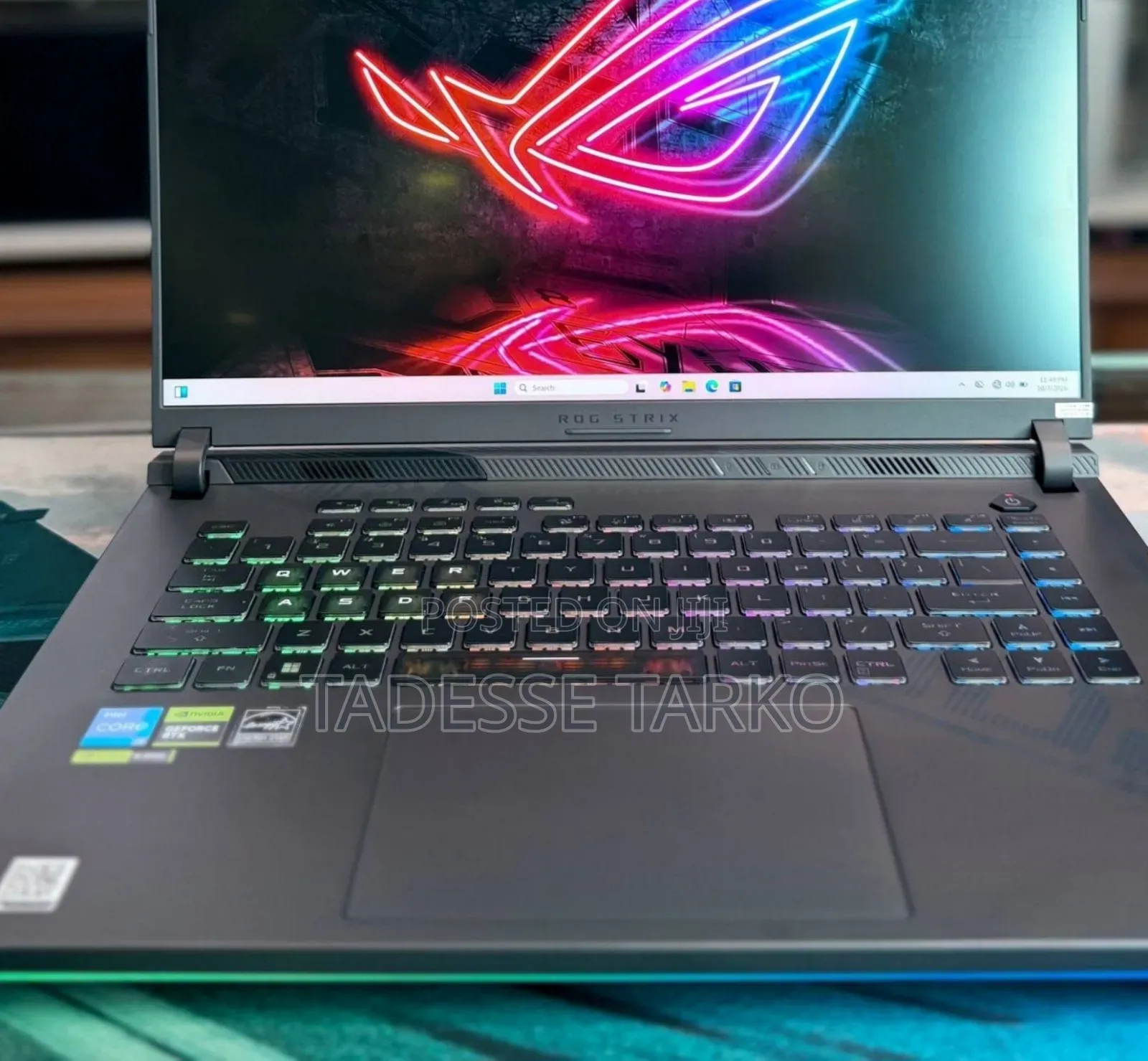 New Laptop Asus ROG Strix G16 G614 16GB Intel Core i9 SSD 1T