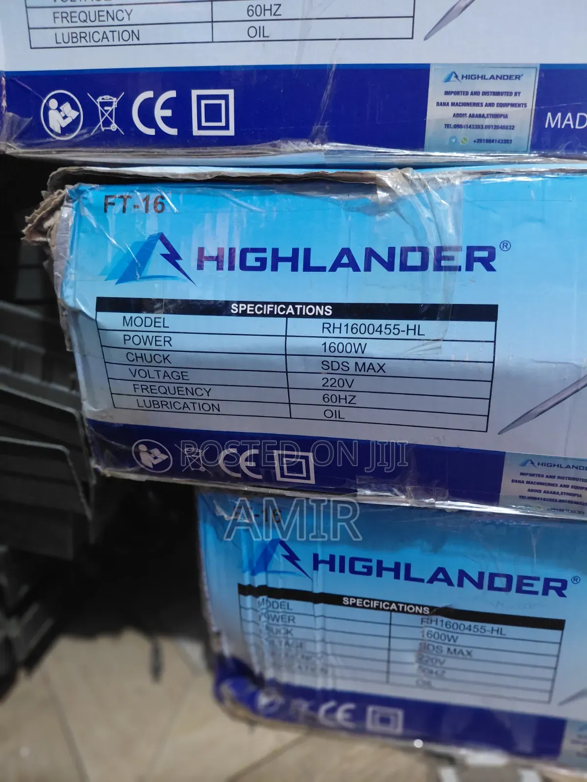 Highlander 18kg Heavy Duty Jackhammer (1600W)