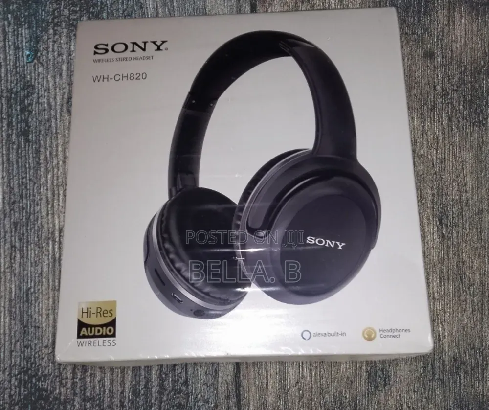 Sony WH-CH820 Headset – A Fashionable Tech Accessory.