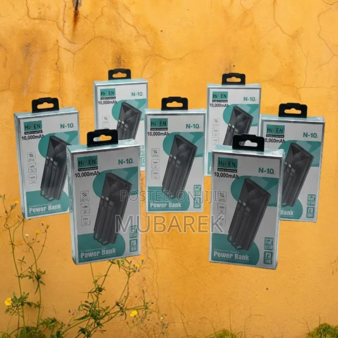 Hiven Fast Charge 22.5W | باور بانك هايڤن 22.5 واط