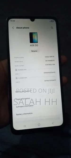 Samsung Galaxy A06 64 GB Black