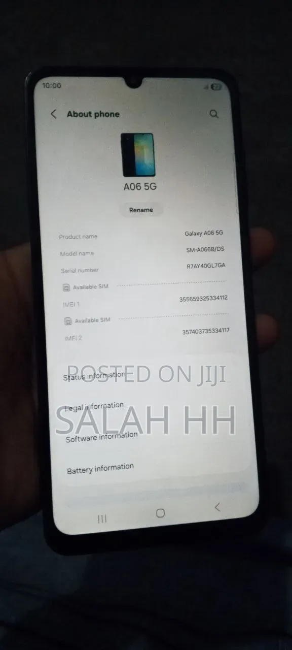 Samsung Galaxy A06 64 GB Black