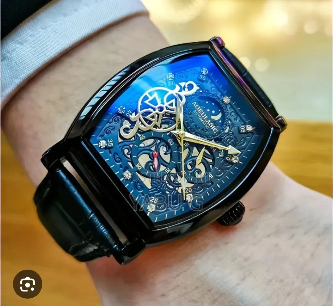 Aokulasic Bucket Shaped Full Automatic Luxury Mechanical Watch