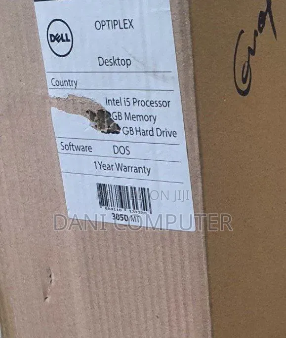 New Desktop Computer Dell OptiPlex 3060 8GB Intel Core i5 HDD 512GB