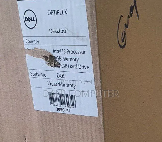 New Desktop Computer Dell OptiPlex 3060 8GB Intel Core i5 HDD 512GB