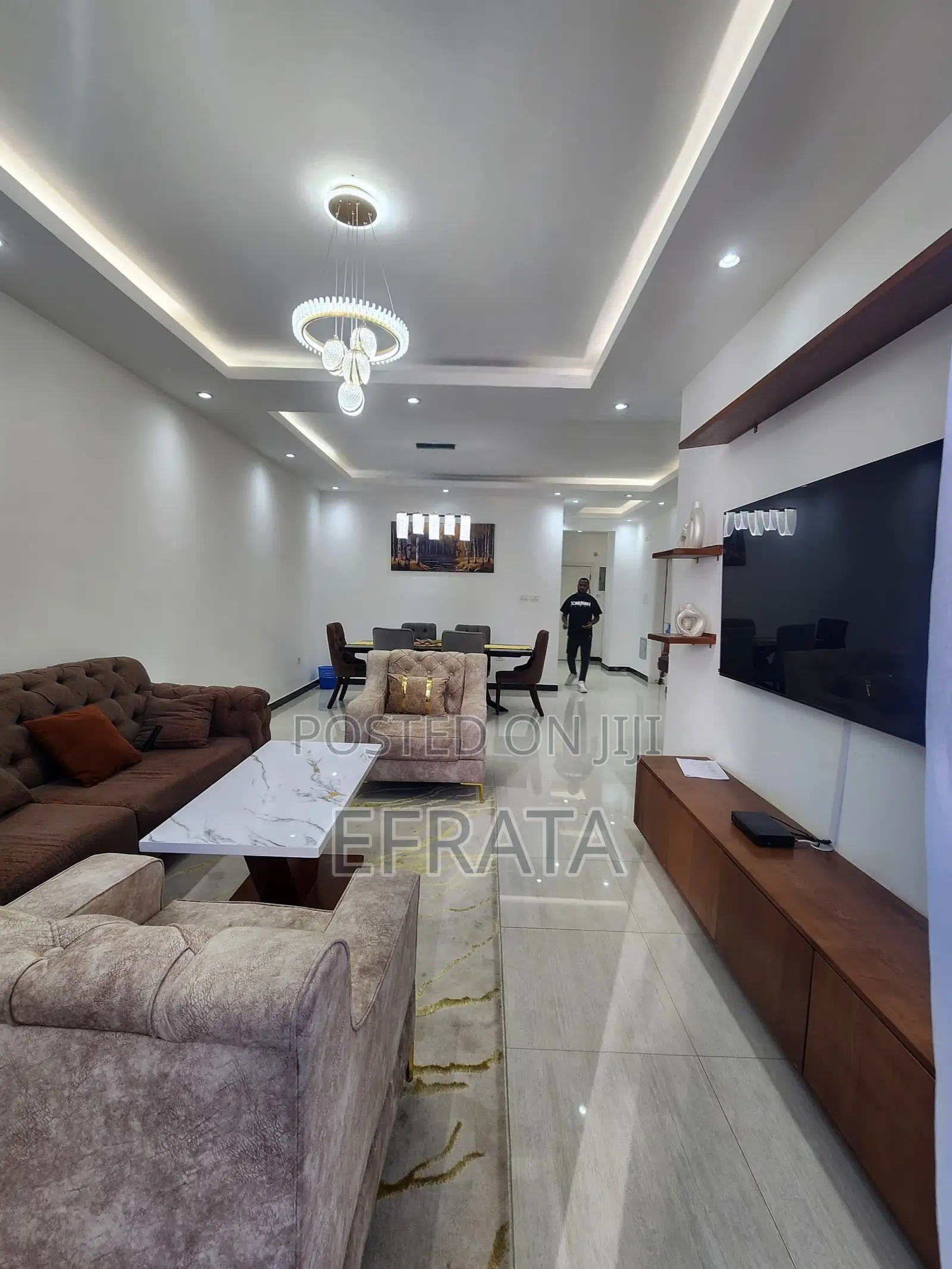 Furnished 2bdrm Apartment in Bole for rent