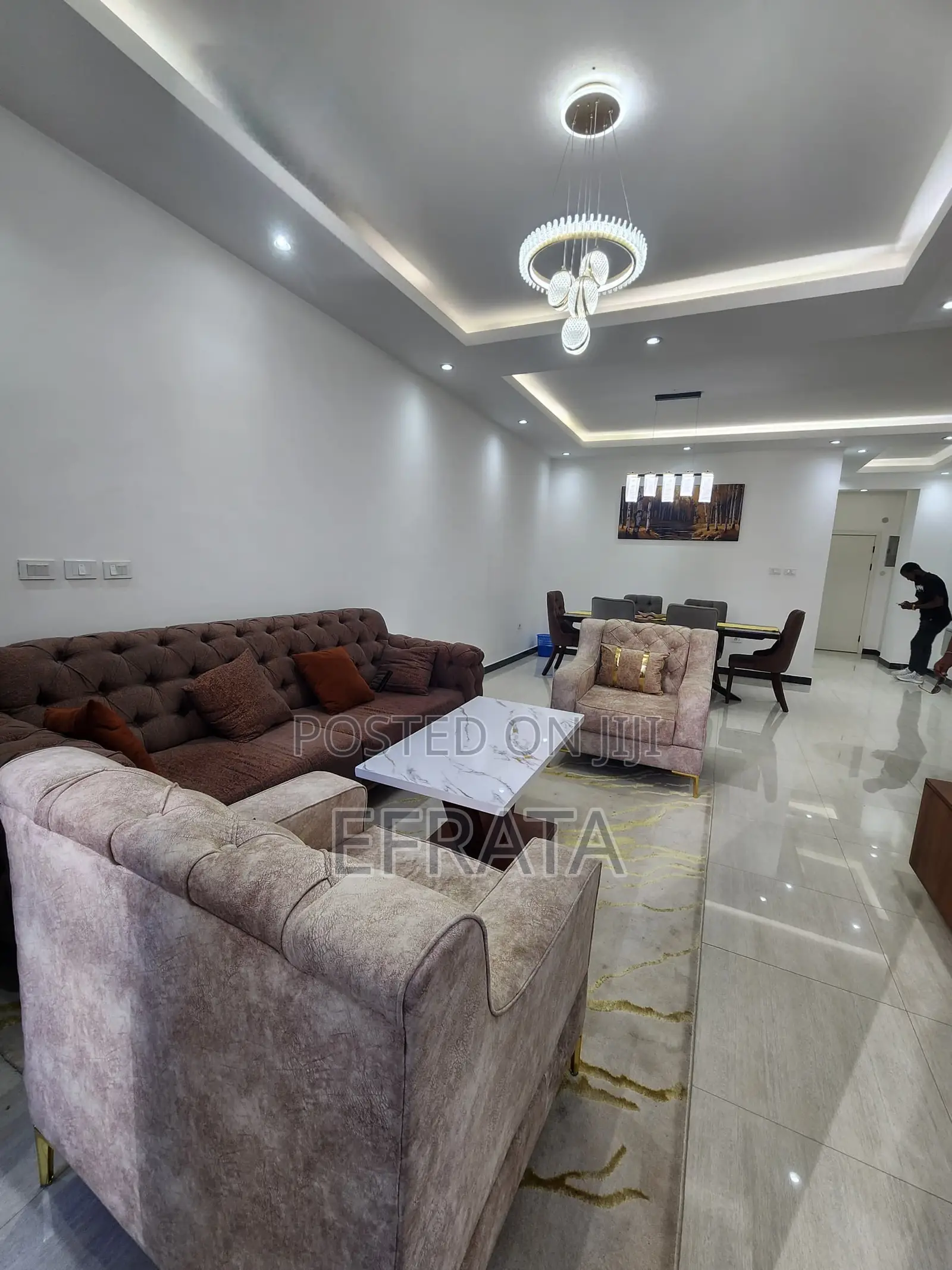 Furnished 2bdrm Apartment in Bole for rent