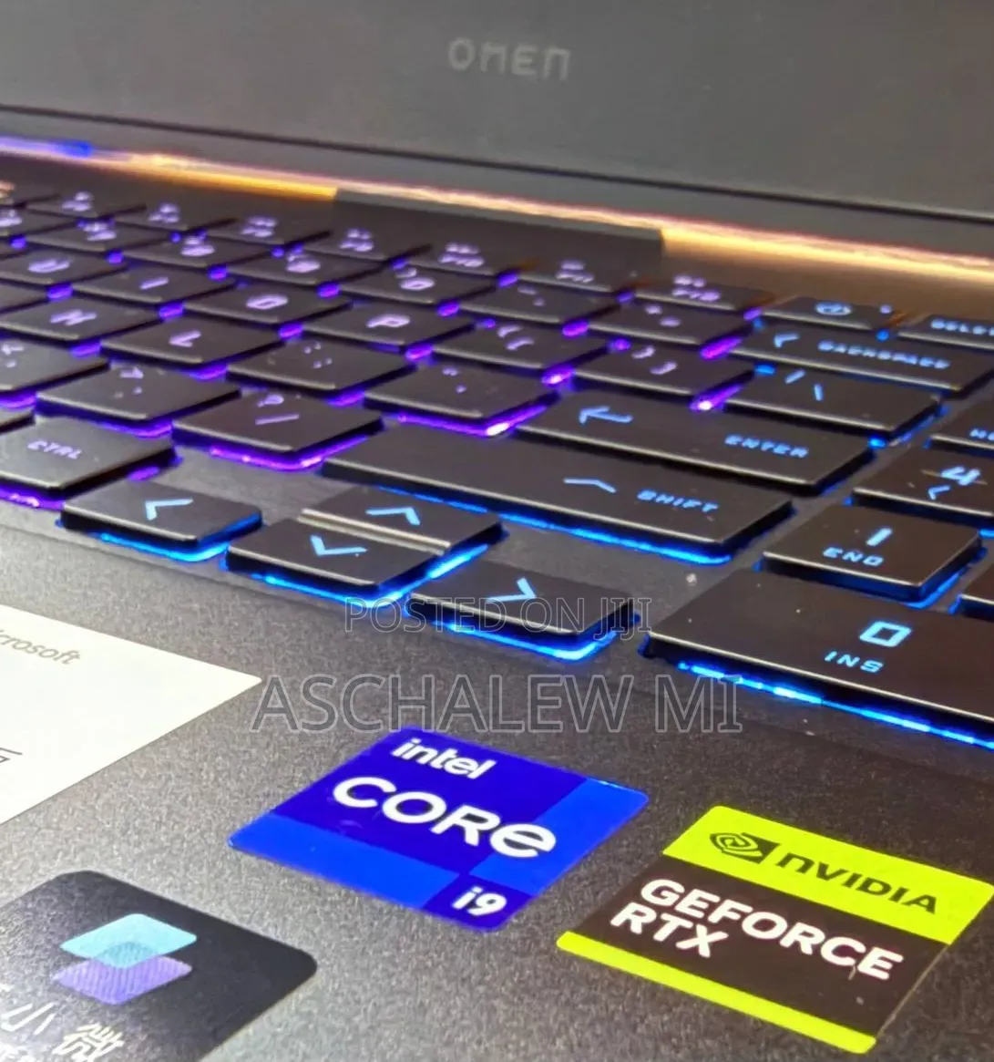 New Laptop HP Omen 16 16GB Intel Core i9 SSD 512GB