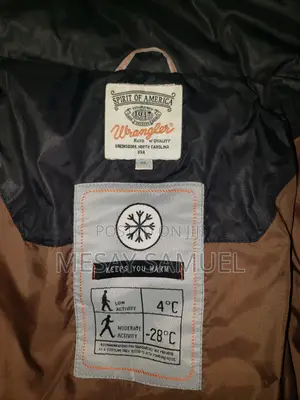 Black and Brown Wrangler Jacket