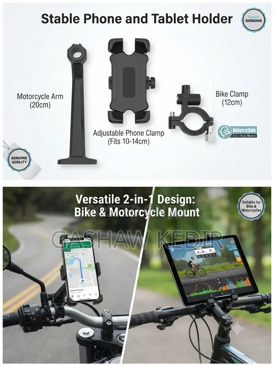 Premium Bike and Motorcycle Phone Holder