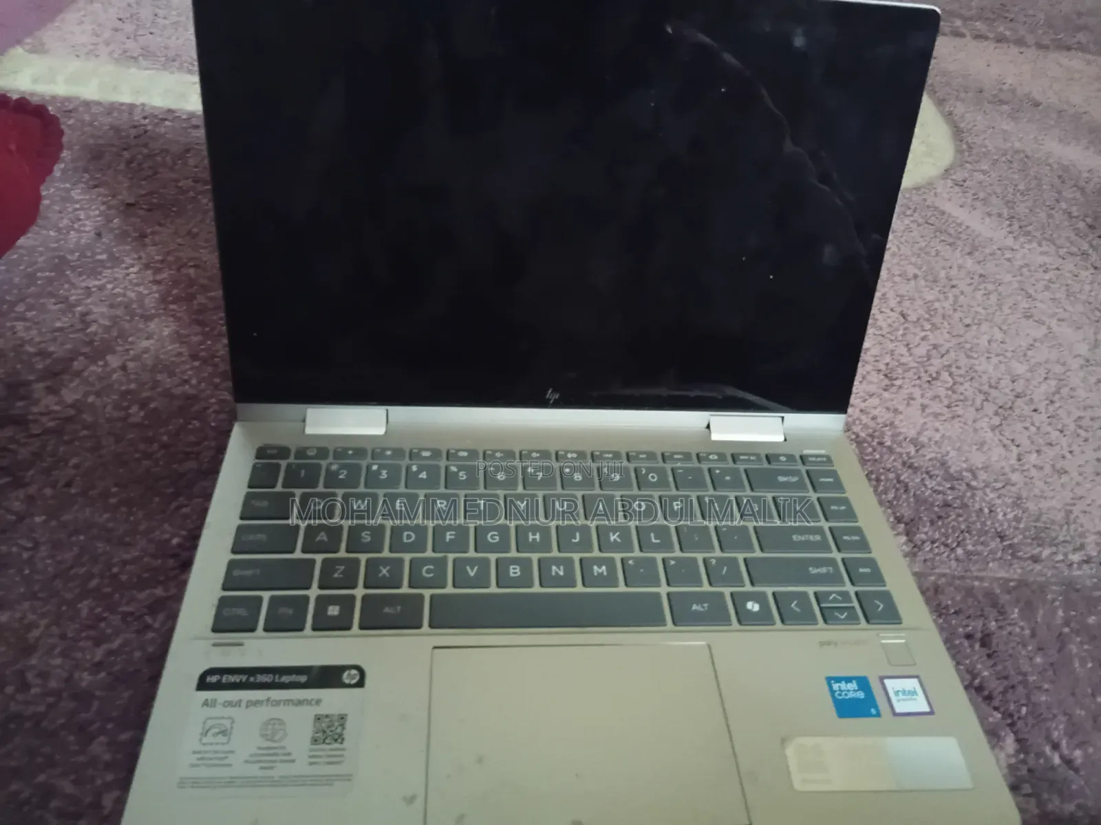 Laptop HP Envy x360 8GB Intel Core i5 SSD 1T