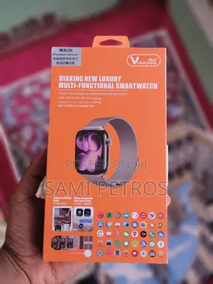 Viaking Luxurious Multi-Functional Smart Watch