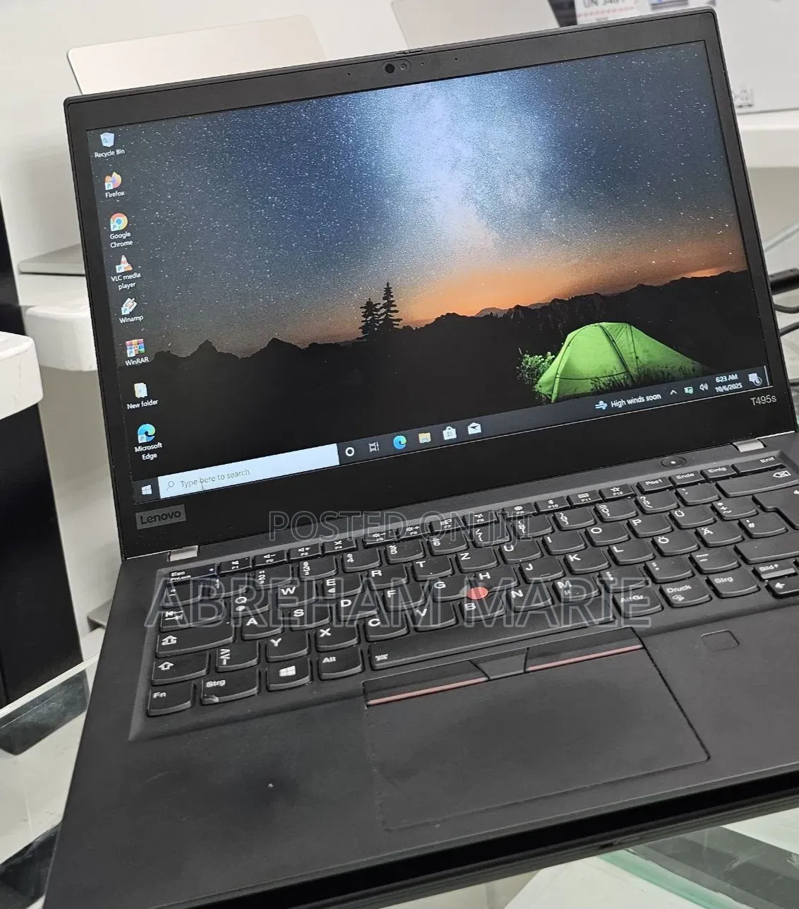 New Laptop Lenovo ThinkPad T14 16GB AMD Ryzen 7 SSD 512GB