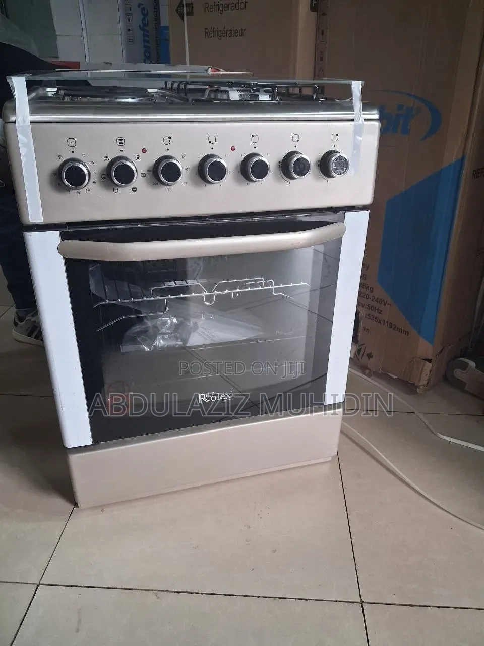 Rolex 2 Gas 2 Electric 60by60 Oven