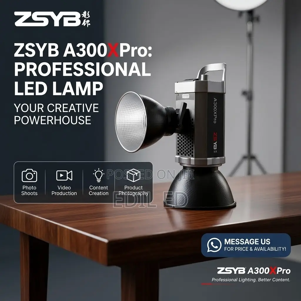 Professional LED Video & Photo Lamp