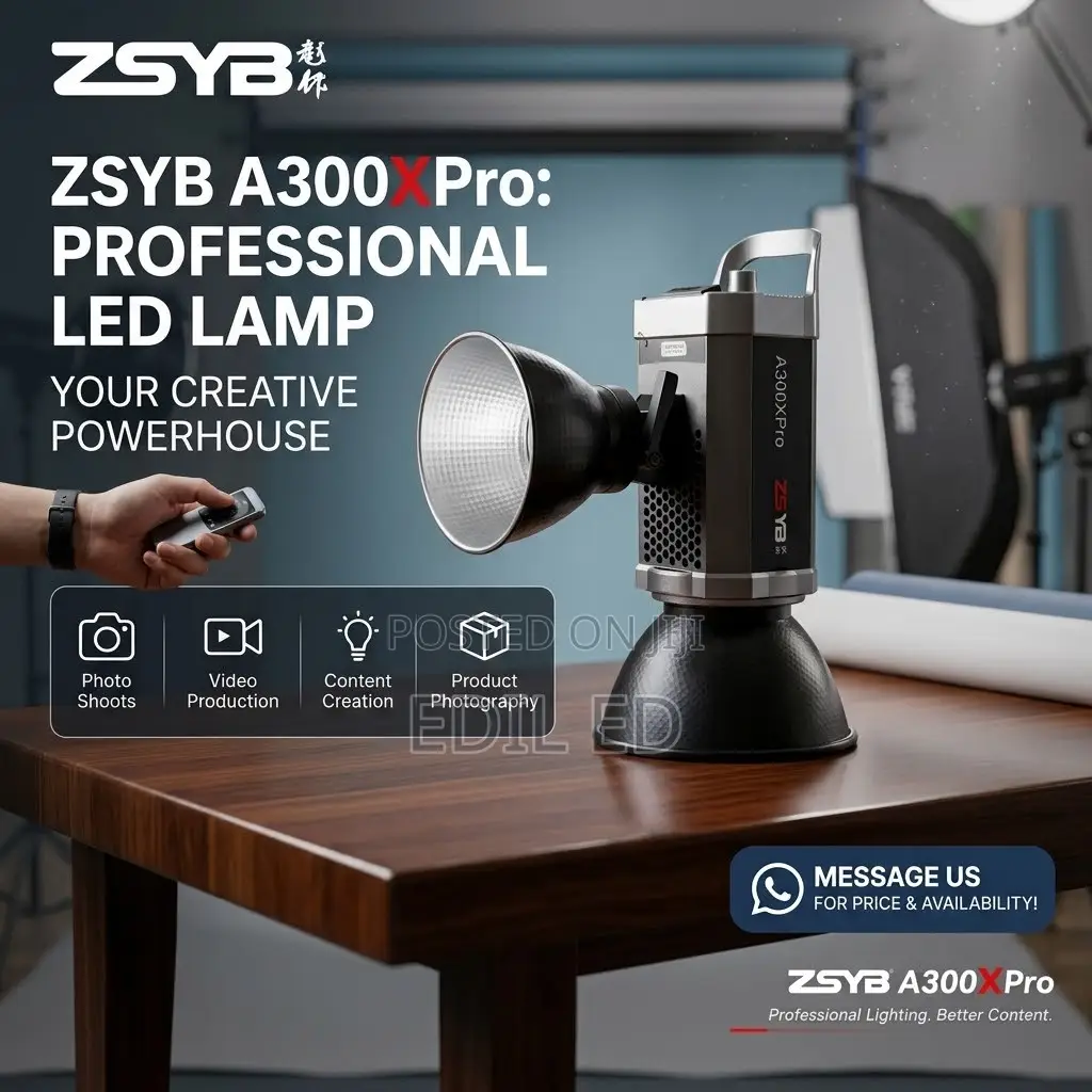 Professional LED Video & Photo Lamp