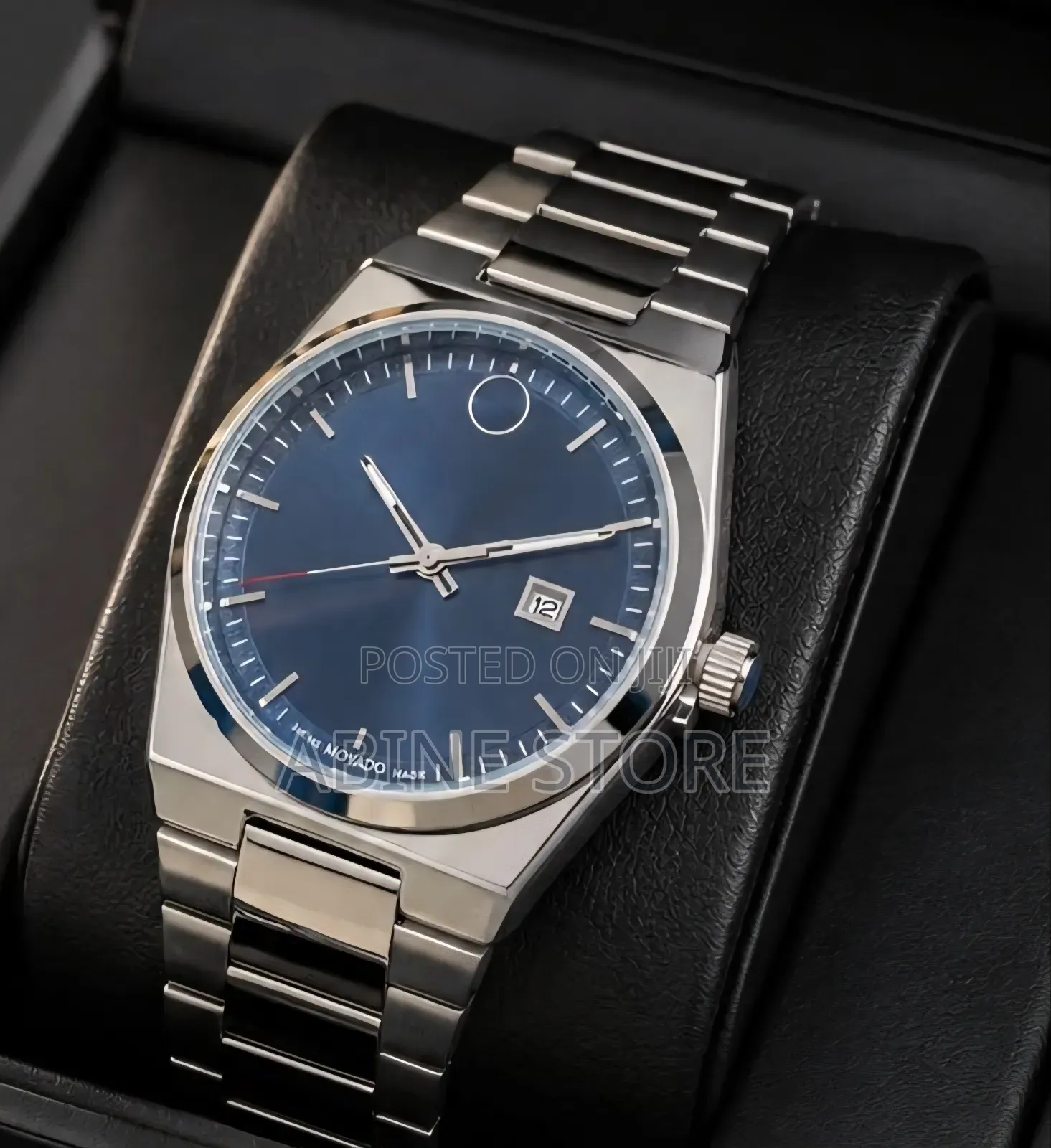 Movado Bold Quest Swiss Quartz Men's Stainless Steel Watch
