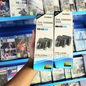 PS4 Original Dual Charger – አዲስ | በአስታየት ዋጋ
