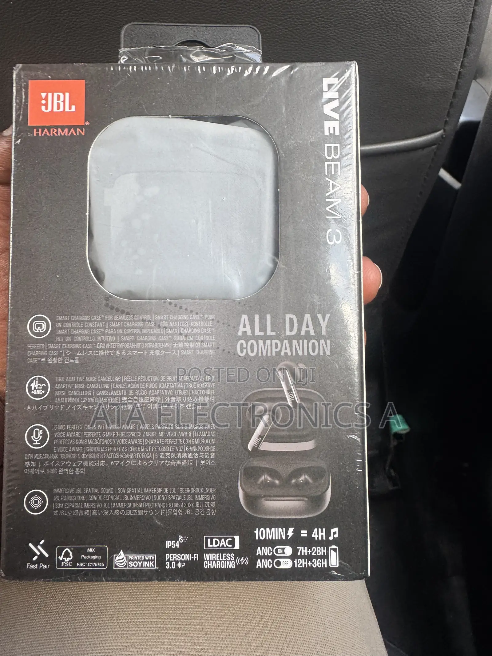 JBL Live Beam 3 — New & Sealed