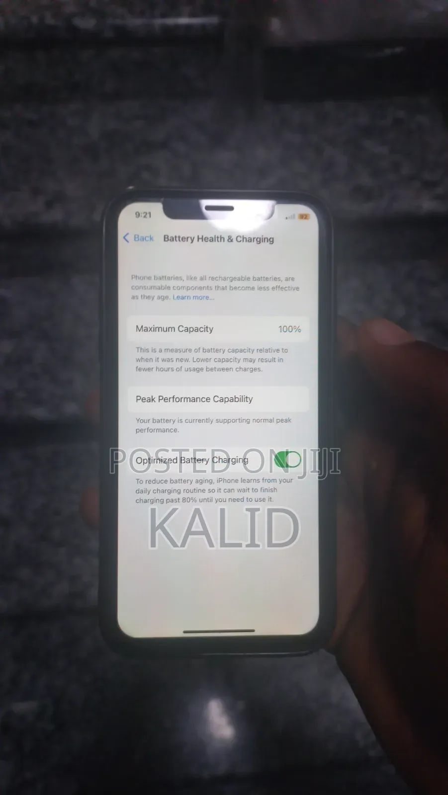 Apple iPhone X 64 GB Blue