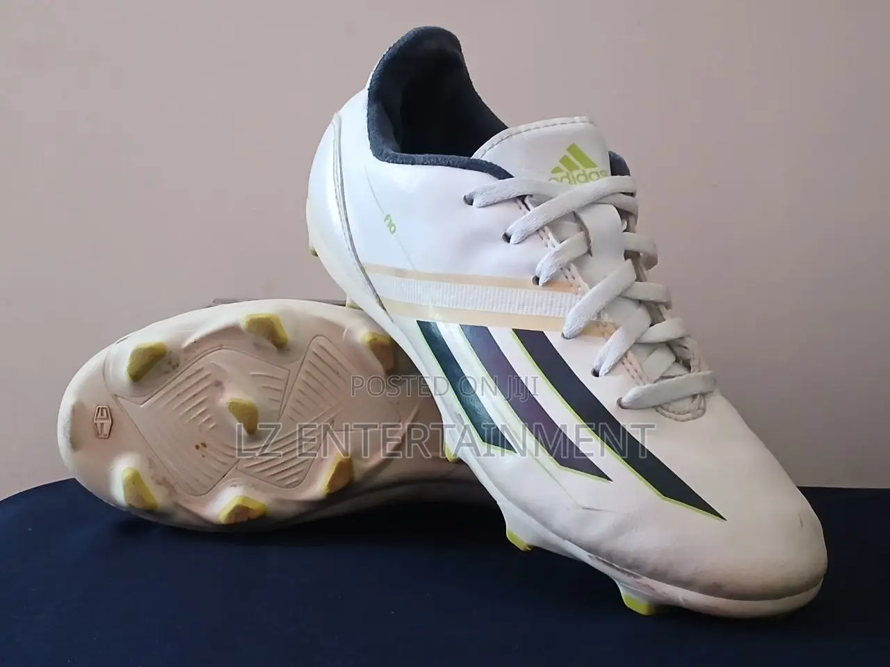 Original Adidas Foot Ball Shoe, Made for America, 1 Time Worn