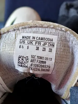 Original Adidas Foot Ball Shoe, Made for America, 1 Time Worn