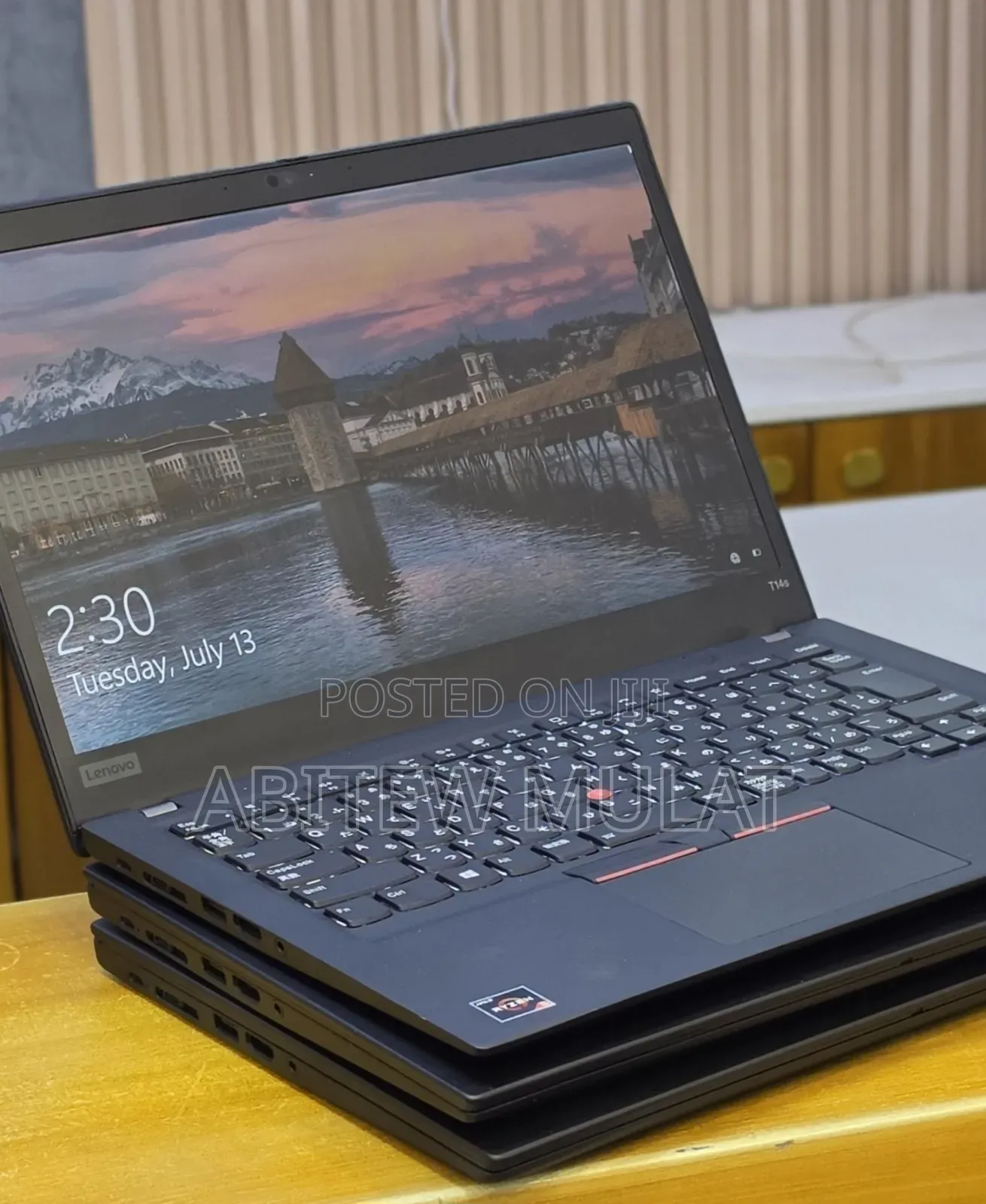 New Laptop Lenovo ThinkPad T14s Gen 1 16GB AMD Ryzen 5 SSD 512GB