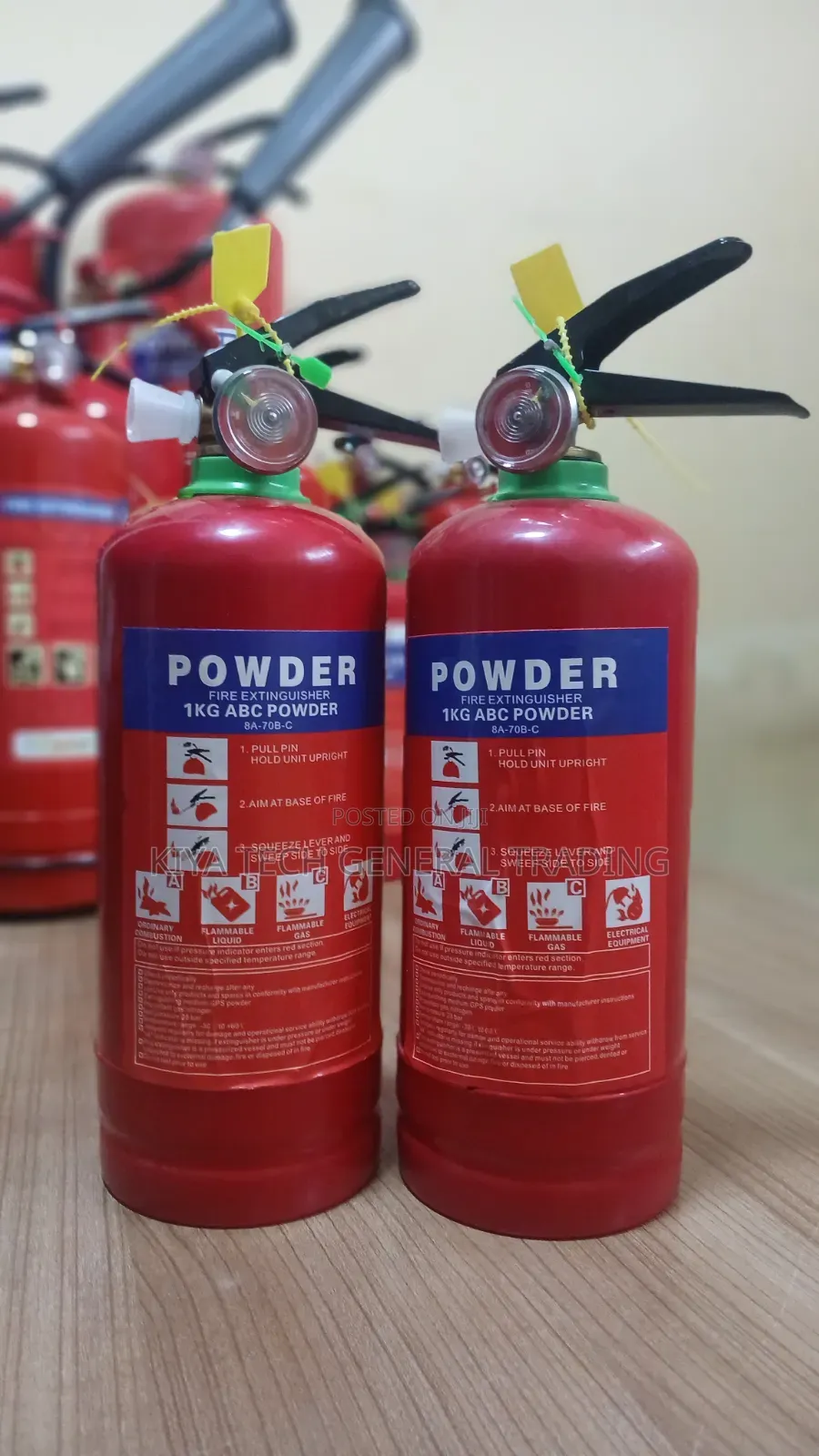 Car Safety Essential: Brand New 1KG ABC Dry Powder Fire Extinguisher