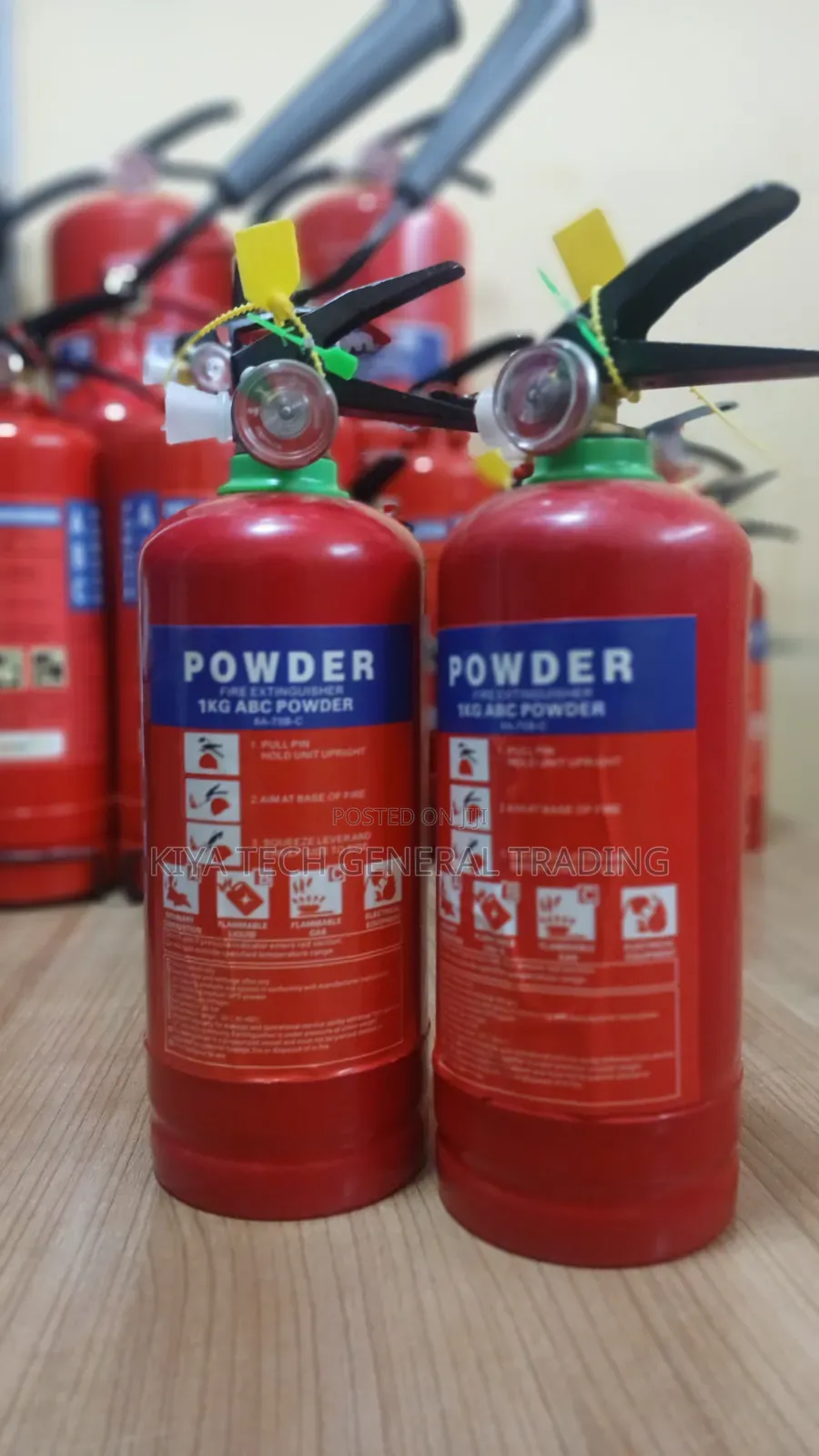 Car Safety Essential: Brand New 1KG ABC Dry Powder Fire Extinguisher
