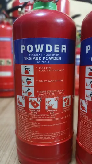 1KG Portable ABC Powder Fire Extinguisher for Home, Kitchen & Shop