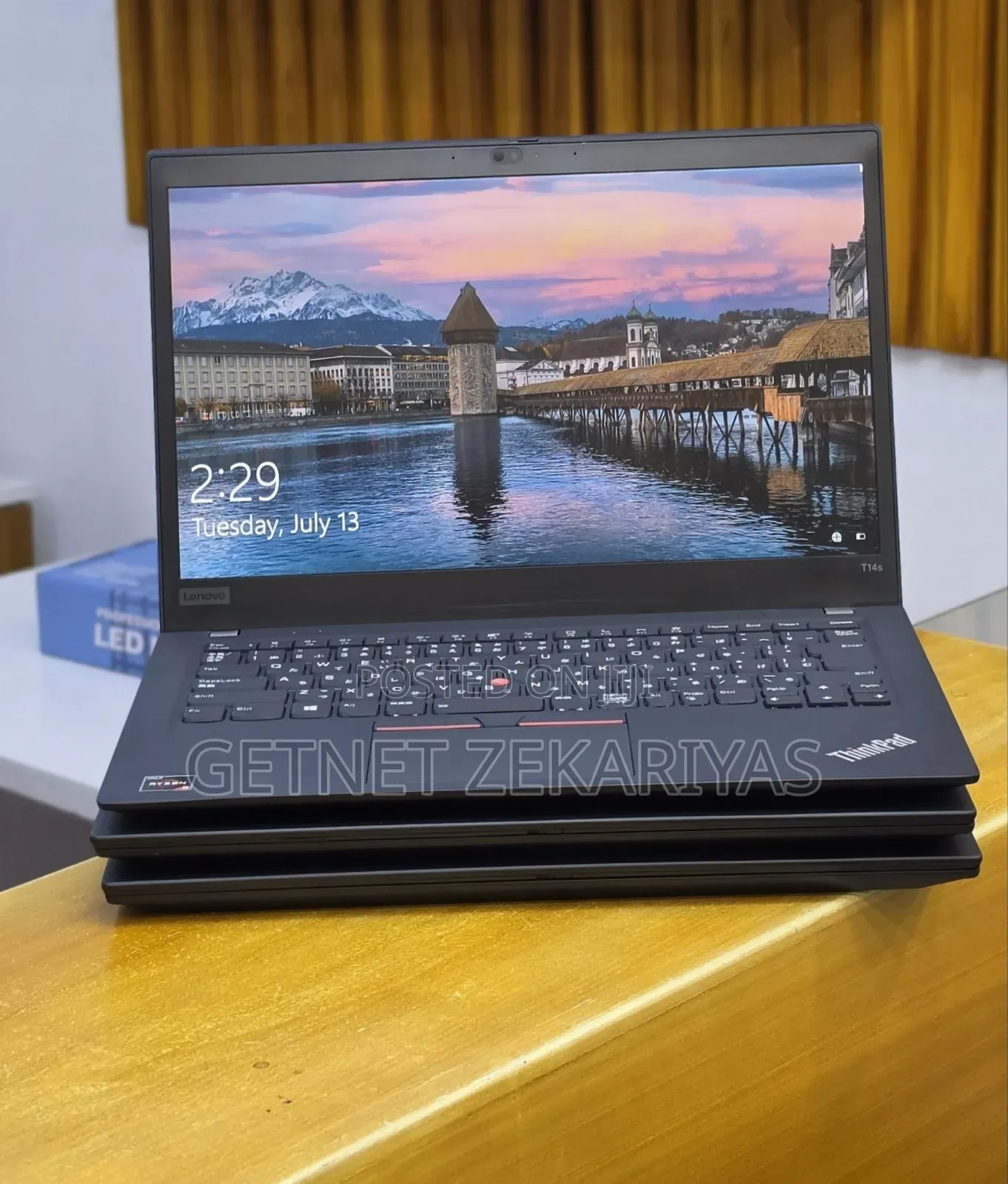 New Laptop Lenovo ThinkPad T14s G4 16GB AMD Ryzen 5 SSD 512GB