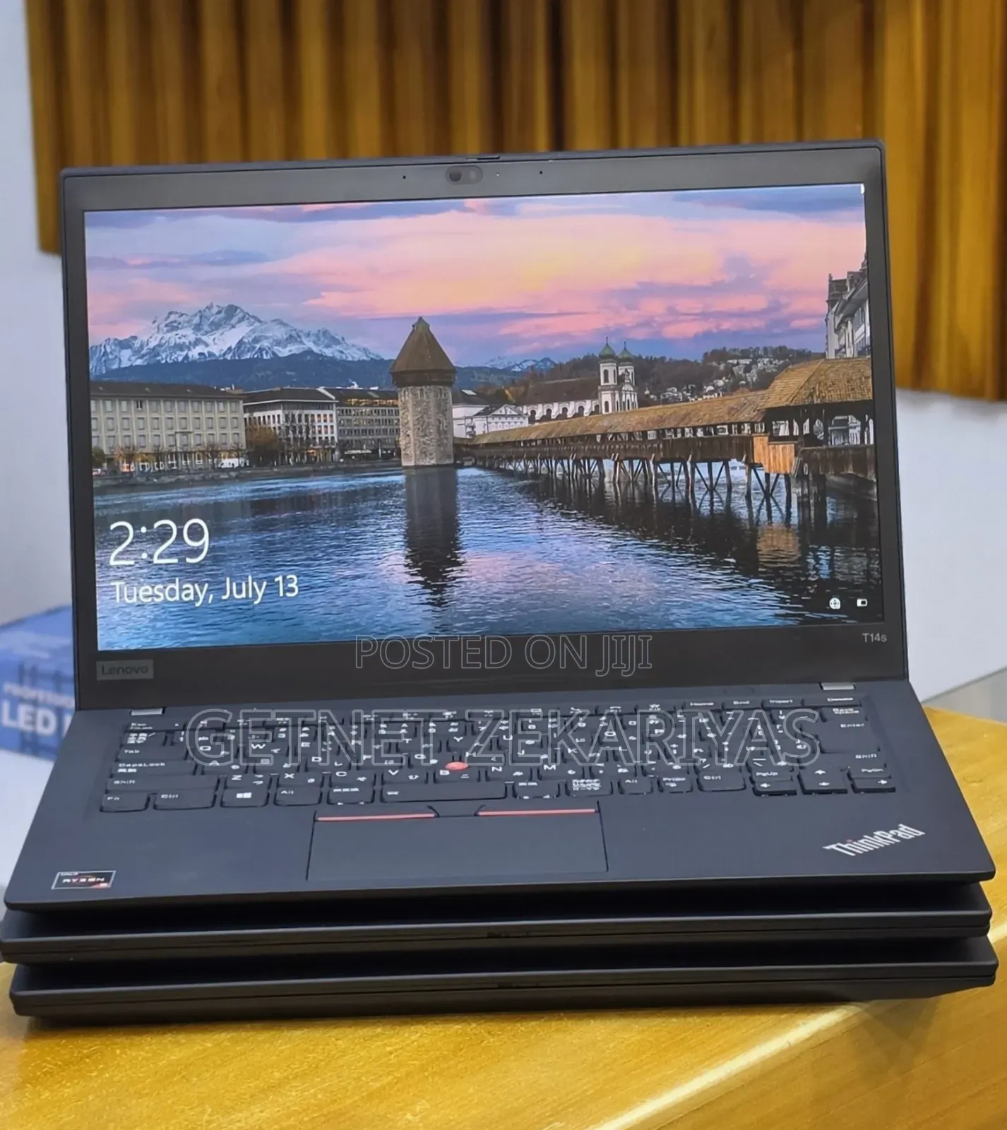 New Laptop Lenovo ThinkPad T14s G4 16GB AMD Ryzen 5 SSD 512GB