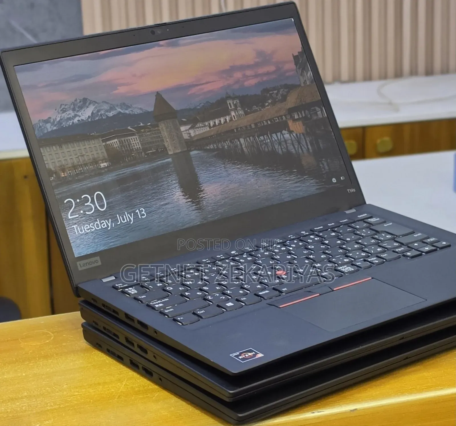 New Laptop Lenovo ThinkPad T14s G4 16GB AMD Ryzen 5 SSD 512GB