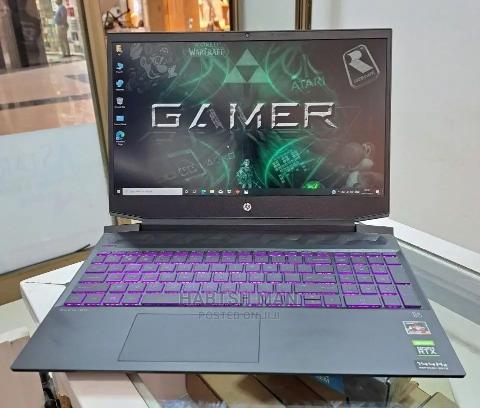 New Laptop HP Pavilion Gaming 15 2019 8GB AMD Ryzen 5 SSD 512GB