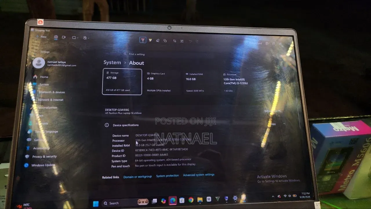 New Laptop HP Pavilion 14 16GB Intel Core i5 SSD 512GB