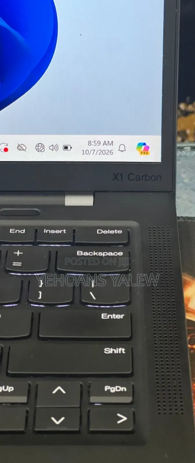 New Laptop Lenovo ThinkPad X1 Carbon 16GB Intel Core i7 SSD 512GB