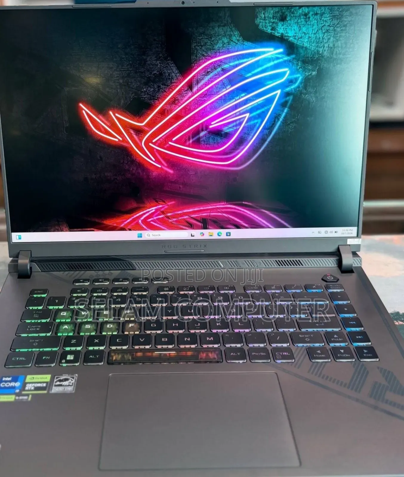 New Laptop Asus ROG Strix G16 G614 16GB Intel Core i9 SSD 1T