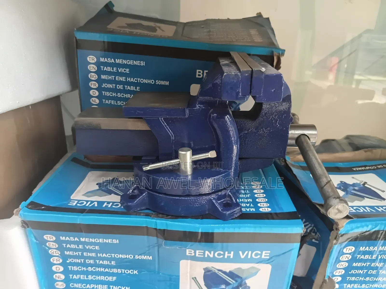 ቤንች ቫይስ (Bench Vise) 5”