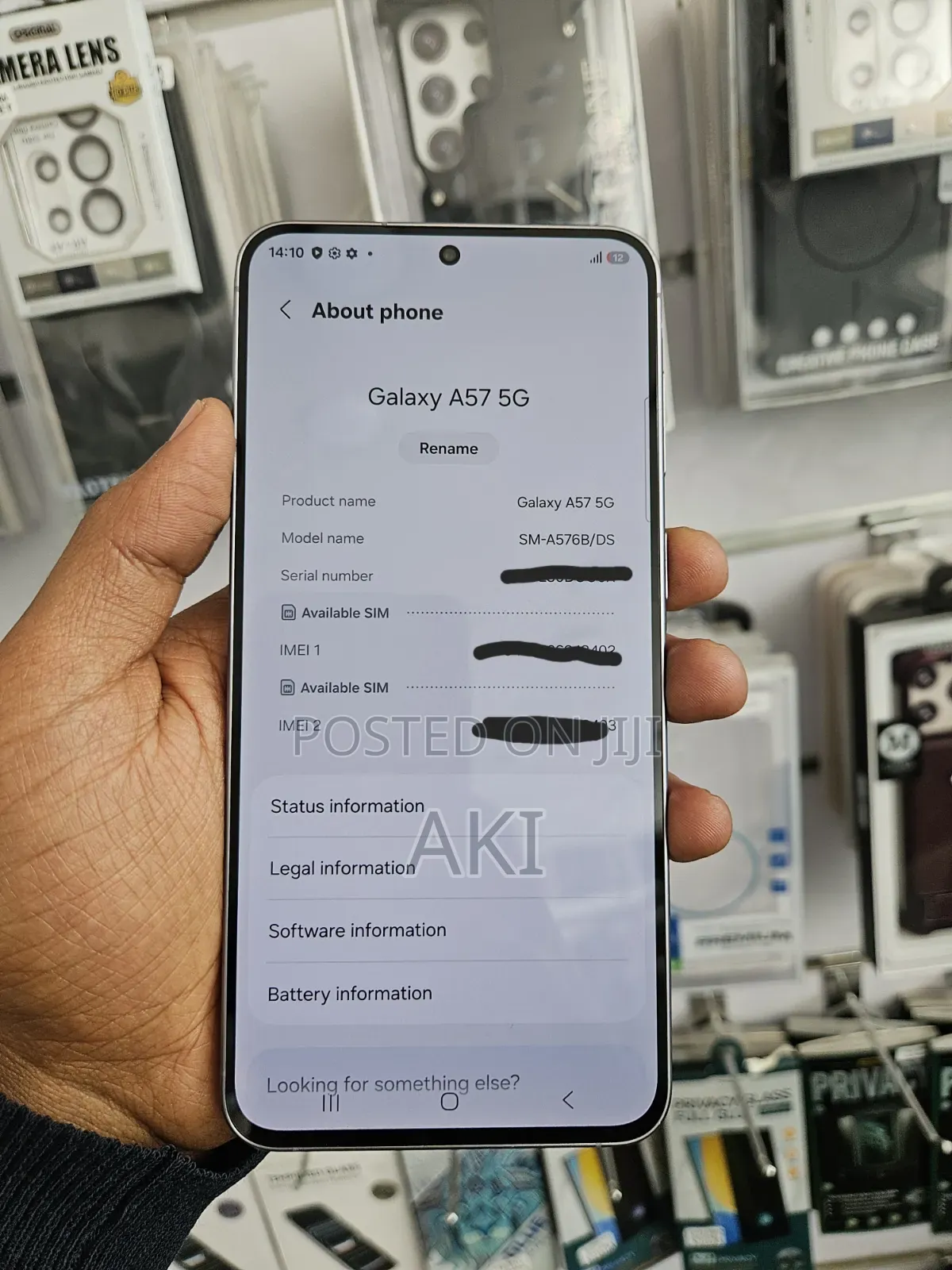Samsung Galaxy A57 256 GB Gray
