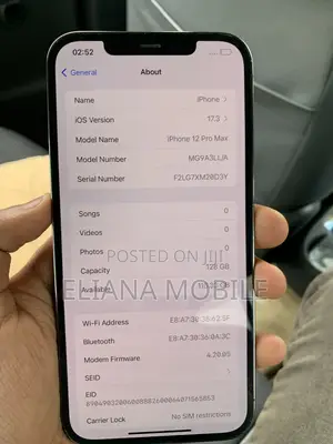 Apple iPhone 12 Pro Max 128 GB Black