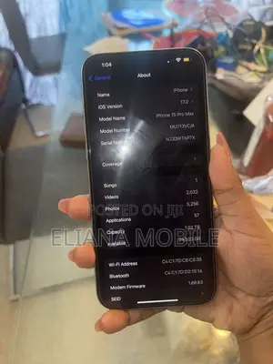 Apple iPhone 15 Pro Max 1 TB Silver