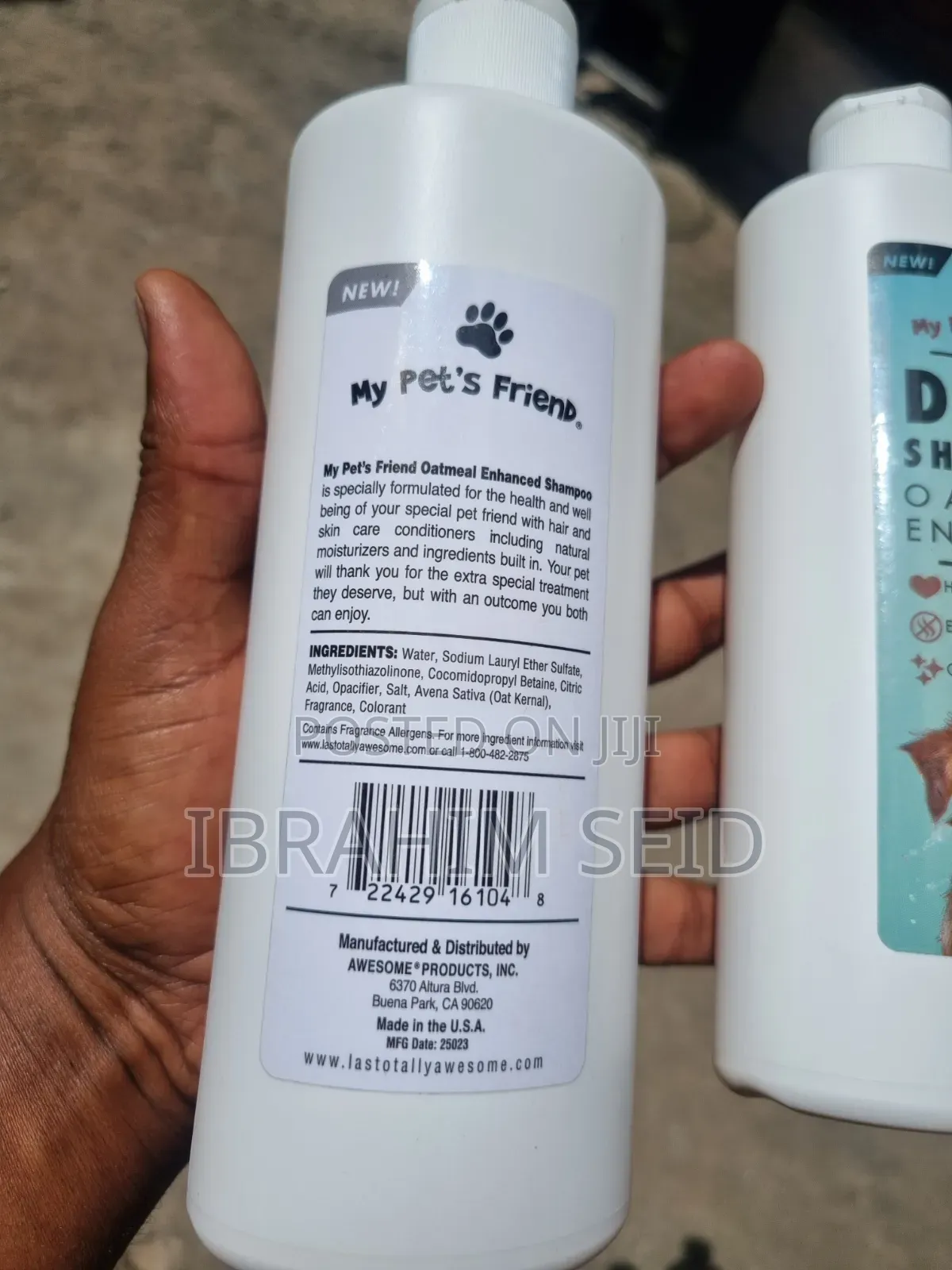 My Pet’s Friend – Oatmeal Dog Shampoo Made in USA