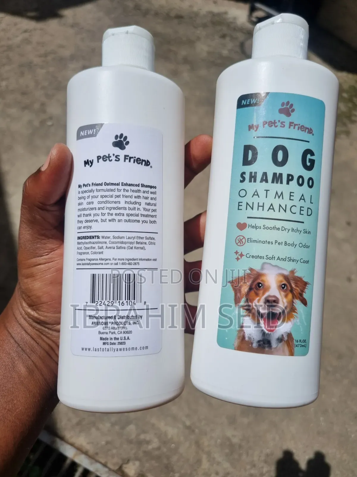 My Pet’s Friend – Oatmeal Dog Shampoo Made in USA