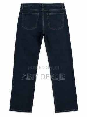 George Dark Wash Relaxed-Fit Jeans
