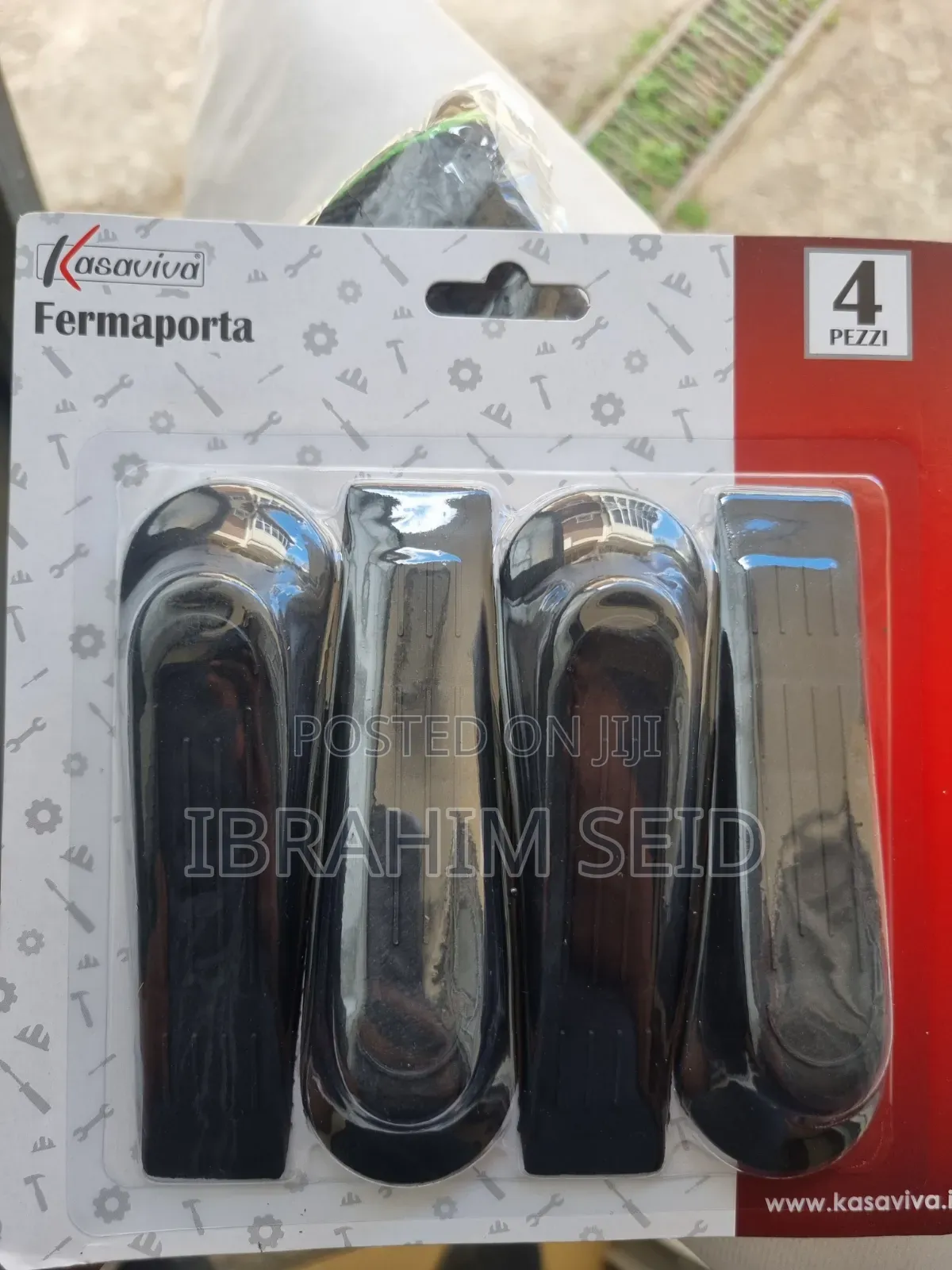Door Stopper – የበር ማቆሚያ (4 ቁርጥራጭ) Made in Italy