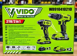 Cordless Drill and Wrunchi