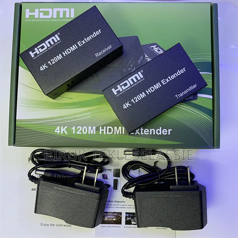 120 Meter LAN Ethernet RJ to HDMI Extender