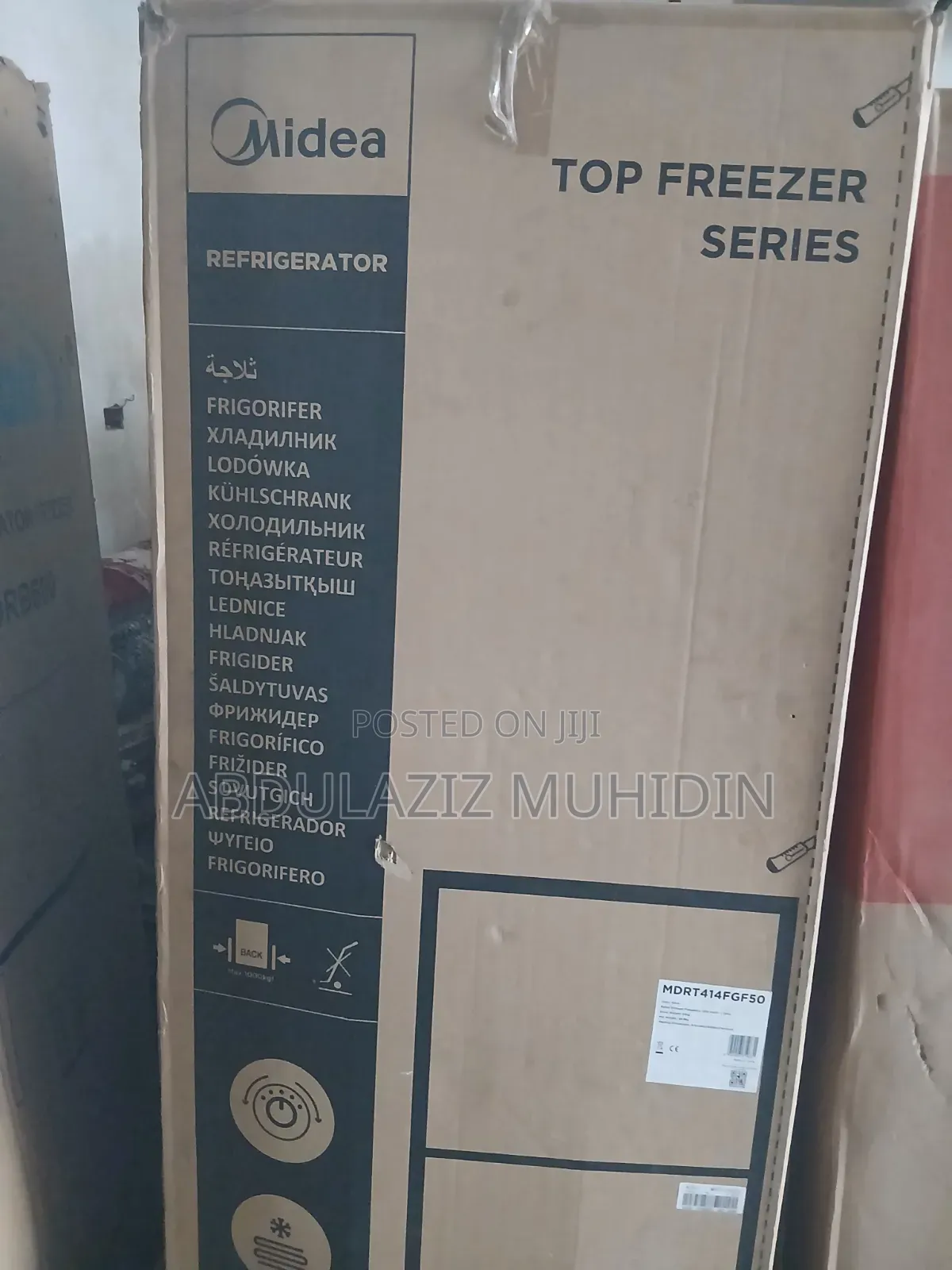 Midea 410 Fan System Fridge